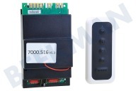 Novy 563822610 563-822610 In Touch set incl. afstandsbediening (990021) geschikt voor o.a. PL, TL, LED