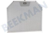 Faber 133.0017.598 Dampkap Filter geschikt voor o.a. Cylindra/2 X F37 H890 FB Peru Vetfilter, Metaal geschikt voor o.a. Cylindra/2 X F37 H890 FB Peru