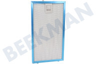 Faber 133.0298.217 Dampkap Filter geschikt voor o.a. Cocktail BK F80, Cocktail WH F80, Cocktail XS BK F55 Vetfilter, Metaal geschikt voor o.a. Cocktail BK F80, Cocktail WH F80, Cocktail XS BK F55