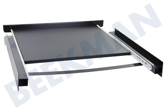 Universeel  Combirand Aluminium Met Werkblad Luxe, Zwart