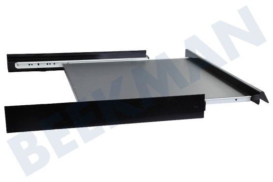 Universeel  Combirand Aluminium Met Werkblad Luxe, Zwart