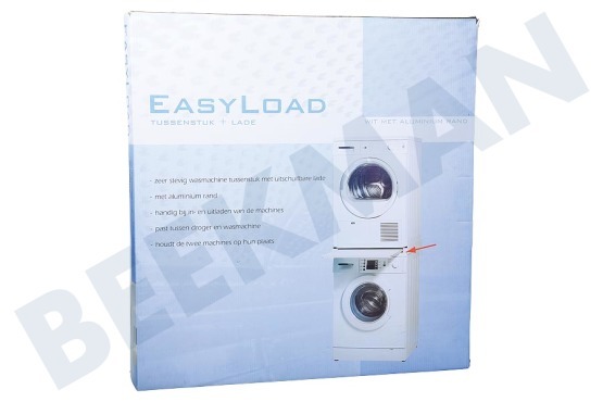 Universell  Zwischenstück Waschmaschine und Trockner mit Schublade