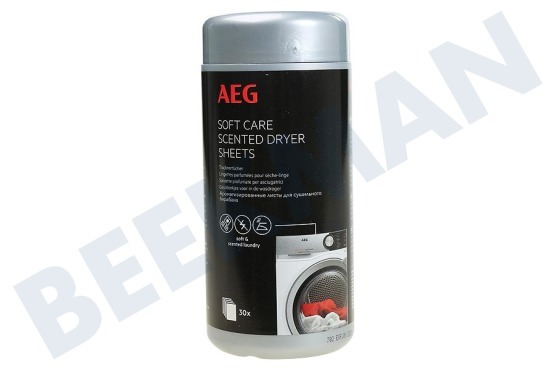 AEG  A6TSDS01 Soft Care Droogtrommel Doekjes 30 stuks