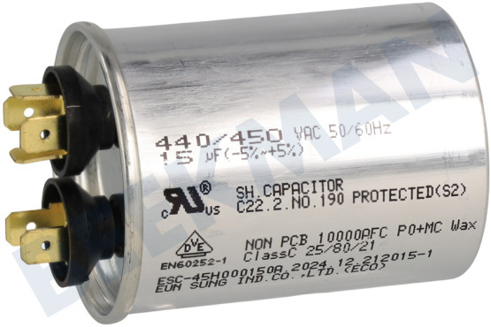 Samsung Trockner 2501-001233 Anlaufkondensator 15uF