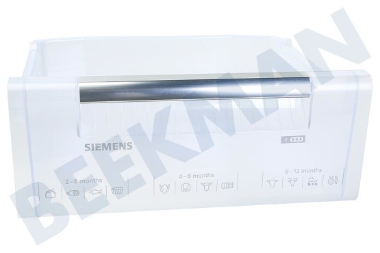 Siemens Koelkast 703020, 00703020 Vrieslade Transparant