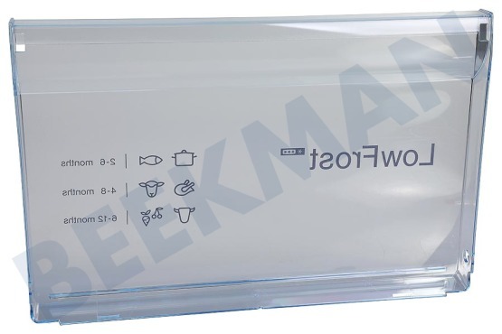 Neff Koelkast Frontpaneel Van grote lade, LowFrost