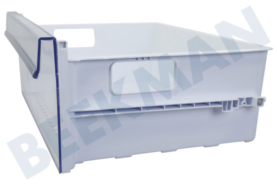 Beko Kühlschrank Gefrier-Schublade Weiß, transparente Front