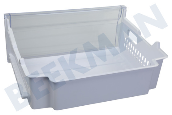 Beko Kühlschrank Gefrier-Schublade Weiß, transparente Front