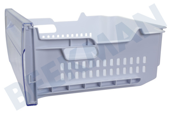 Beko Kühlschrank Gefrier-Schublade Weiß, transparente Front