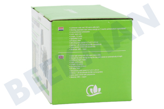 Benson  Solar LED Lichtsnoer 100 LED 12 Meter