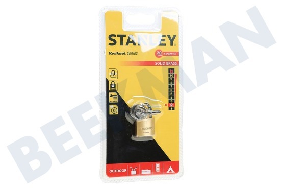Stanley  S742-028 Stanley Hangslot Solid Brass 20mm