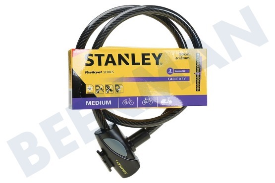 Stanley  S755-203 Stanley Fietskabel sleutelslot 90cm 12mm doorsnee