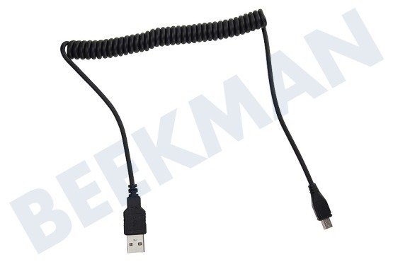 Spez  USB Kabel Mini USB, Spiraal, Max. 100cm