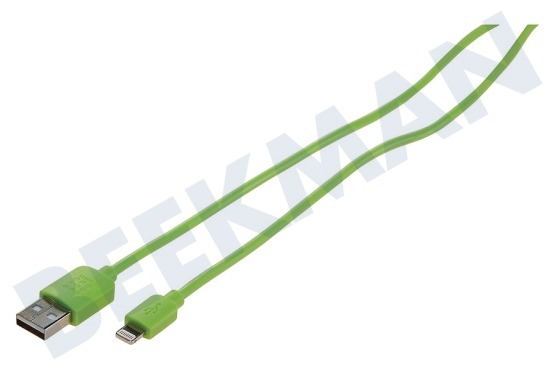 Spez  USB Kabel Apple Lightning, Groen, 100cm