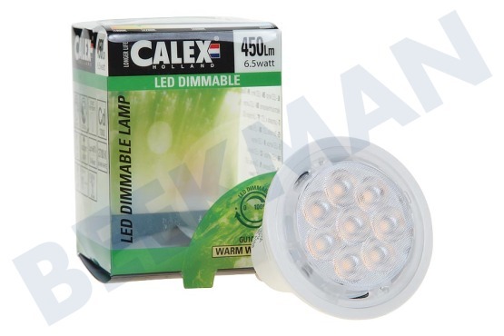 Calex  423560 Calex SMD LED lamp GU10 240V 6,5 Watt 450 Lumen 2700K