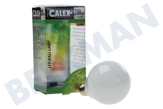 Calex  472734 Calex LED Kogellamp 240V 3W E14 P45, 200 lumen