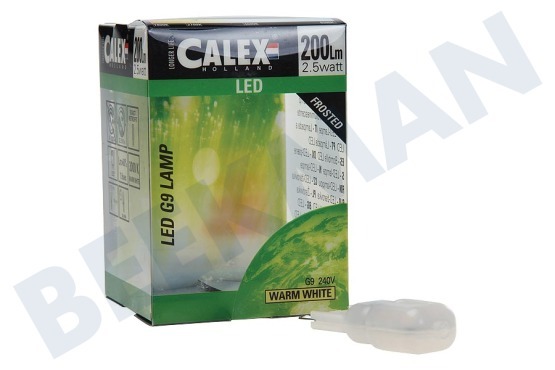Calex  473864 Calex LED G9 240V 2,5W 200lm 3000K Mat