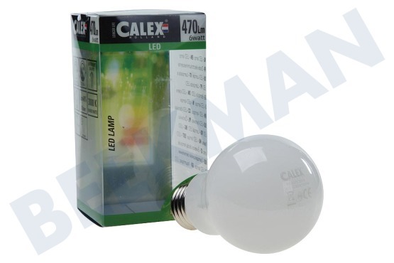 Calex  472013 Calex LED Standaardlamp 240V 6W 470lm E27 A60, 3000K