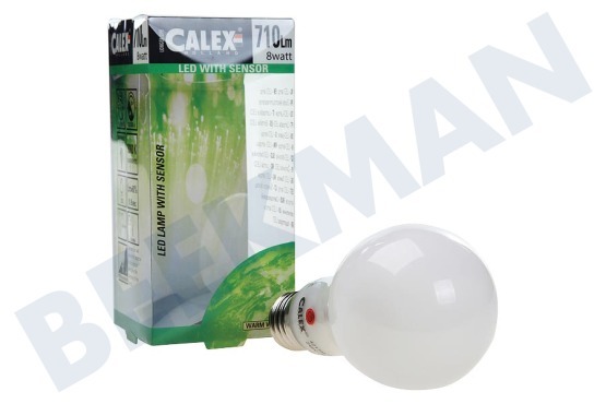 Calex  421708 Calex LED Standaardlamp met sensor 8W 710lm E27