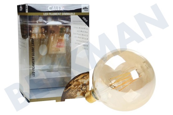 Calex  425484 Calex LED volglas LangFilament Globelamp 4W 320lm E27
