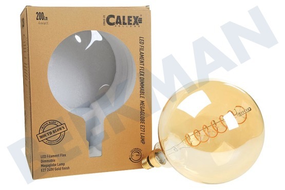 Calex  425802 Calex LED volglas Flex Filament Megaglobe