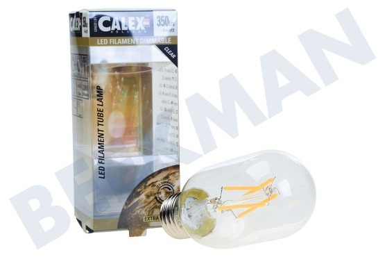 Calex  425496 Calex LED volglas Lang Filament Tube lamp 4W E27