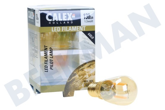 Calex  425000 Calex LED Volglas Filament Schakelbordlamp 1,5W E14