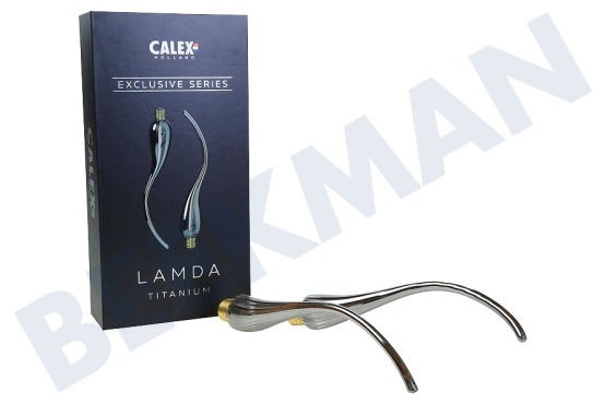 Calex  425978 Calex Lamda Led lamp 4W E27 Titanium dimbaar (2 stuks)