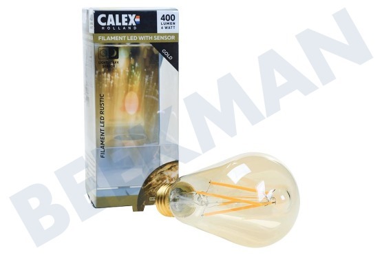 Calex  421700 Calex LED Volglas Langfilament Rustieklamp ST64