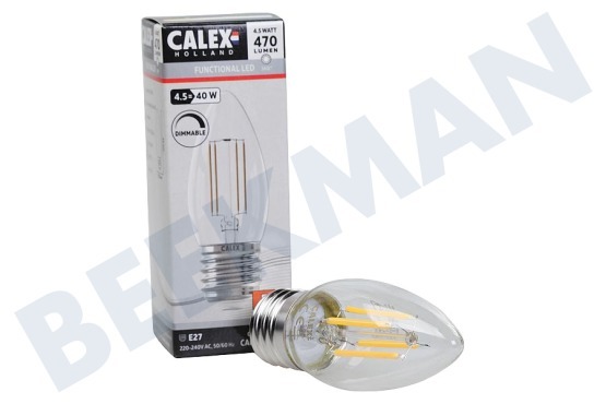 Calex  1101006000 Filament Dimbare Kaarslamp E27 4,5W 2700K