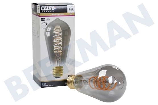 Calex  1001000800 LED Volglas Flex Filament 4W E27 Titanium ST64