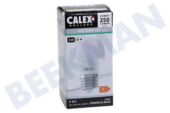 Calex  1301005900 LED Kogellamp 2,8W E27 P45 2700K