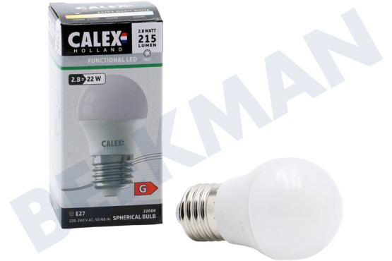 Calex  1301006600 LED Kogellamp 2,8W E27 Flame
