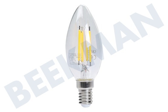Bruynzeel  1101006700 LED-Kerze B35 hell Straight Filament E14 4,5 Watt