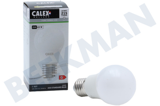 Calex  1301006400 Calex LED Standaardlamp 2,8W E27 A55