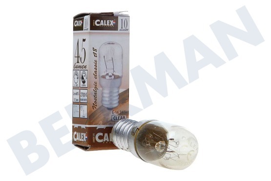 Calex  411002 Calex Buislamp 240V 10W 45lm E14 helder 18x52mm