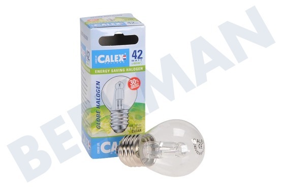 Calex  507860 Calex Spaar Halogeen Kogellamp 230V 42W(56W) E27 P45