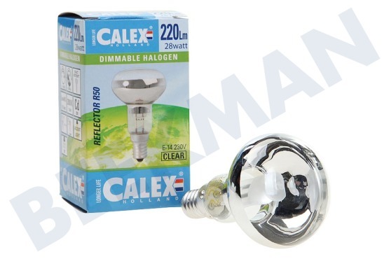 Calex  508308 Calex Spaar Halogeen Reflectorlamp 230V 28W E14 R50