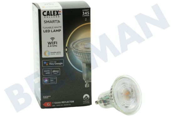 Kleenmaid  Smart LED Reflector lamp GU10 CCT Dimbaar