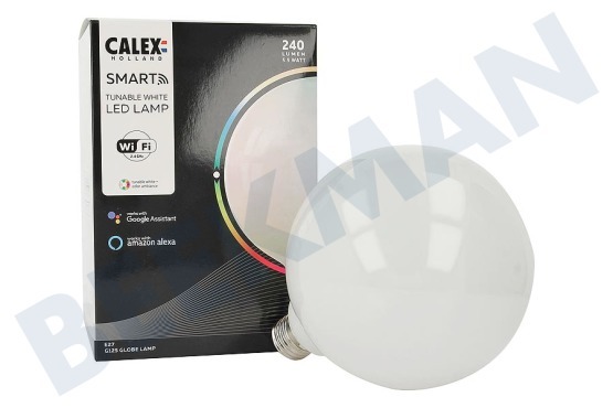 Calex  Smart LED Filament Softline Globelamp E27 Dimbaar 5,5W