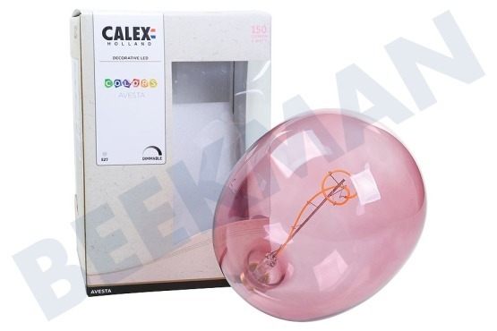Calex  Colors Avesta Quartz Pink LED lamp 4W Dimbaar