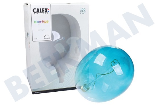 Calex  Colors Avesta Blue Gradient LED Colors 5W Dimbaar