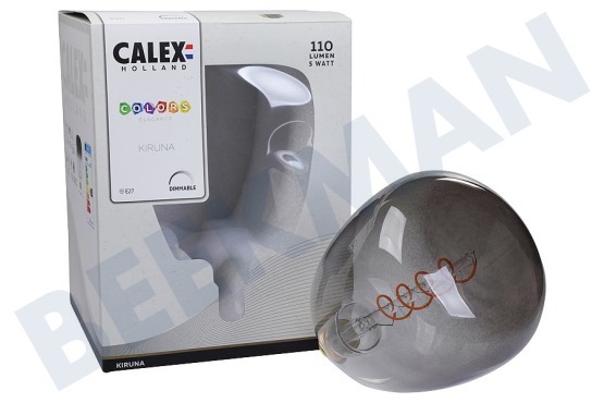 Calex  Colors Kiruna Gris Gradient LED Colors 5W Dimbaar