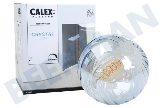 Calex  Visby Crystal LED lamp 4W Dimbaar