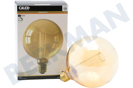 Calex  Globe G125 LED lamp Crown Filament SMD E27 Dimbaar