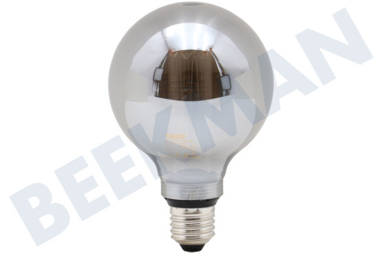Calex  LED Glasfiber Titanium G95 Globelamp 3,5W E27 Dimbaar