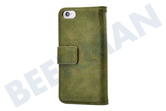 Apple  Elite Gelly Wallet Book Case Apple iPhone 5/5S/SE Green
