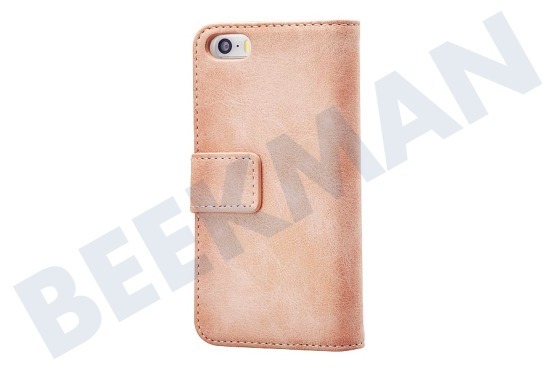 Apple  Elite Gelly Wallet Book Case Apple iPhone 5/5S/SE Pink