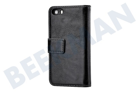 Apple  Elite Gelly Wallet Book Case Apple iPhone 5/5S/SE Black