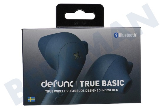 Defunc  True Basic Earbud, Blauw